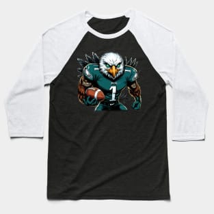 Philadelphia Eagles Bird Gang football Number 1 Baseball T-Shirt